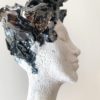 sculpture profil de femme pièce unique
