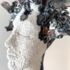 portrait de femme sculpture claire michelini