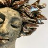 sculpture femme profil raku céramique claymee.com