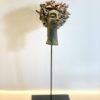 profil de femme raku céramique lyon clairemichelini.com