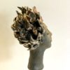effet raku tête échevelee pièce unique lyon