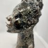 profil féminin sculpture pièce unique céramique claire michelini