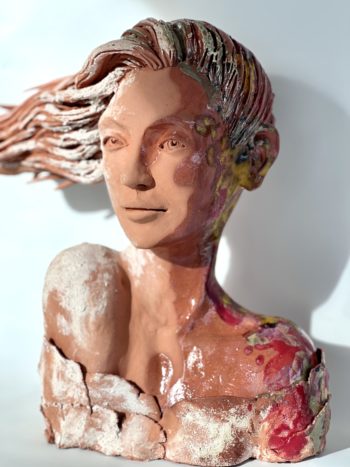 pièce unique sculpture lyon claire michelini céramique