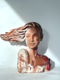sculpture femme lyon sculpteur art figuratif claire michelini