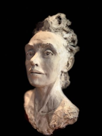 portrait sculpté sculpture lyon michelini claire